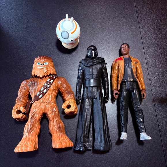 Hasbro Other - Chewbacca Kylo Ren Finn interactive BB-8 Force Awakens action figure Star Wars